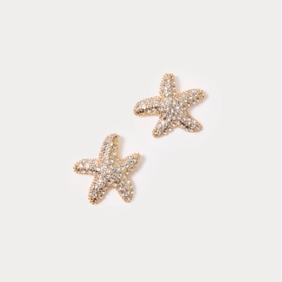 Lilly Pulitzer Starfish Stud Earrings. New - Picture 2 of 3